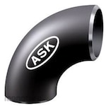 Awaji Materia PT370 S/80 90° Long Elbow, Black (Sambungan Pipa Siku Panjang)