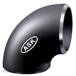Awaji Materia PT370 S/80 90° Short Elbow, Black (Sambungan Pipa Siku Pendek)