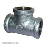 TSP Malleable Iron Pipe Fittings Black Steel Equal Tee (Sambungan Pipa Tee Baja Hitam)