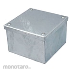 Densei Kogyo Waterproof Pull Box with Hot-Dip Galvanized Finish without Ground Terminal Sphc 2.3T