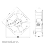 EBM-PAPST AC Compact Axial Fan