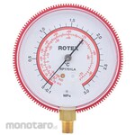 ESCO [R12 ・ R22 ・ R502] Φ80mm Pressure gauge