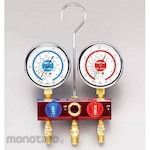 ESCO [R410A] Ball valve type gauge manifold
