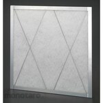 ESCO 500x500x10mm air filter (with aluminum frame)