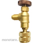 FUSO Charge Valve for R407C, R404A, R507A, R134A