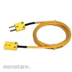 FUSO K Thermocouple Temperature Sensor with Mini Omega Plug Extension Cord