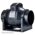 RS PRO Round In Line Extractor Fan