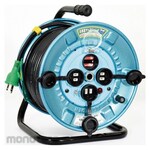 NICHIDO Safety Electric Starting Structure Cord Reel with Breaker