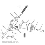 RIDGID PIN, SPLIT ROLL