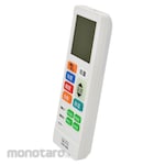 Ohm Electric Air Conditioner Remote Control with Sensor Light, Compatible with 16 Manufacturers, Timer Function, Backlit LCD