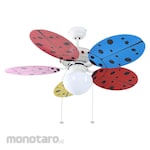 EDMA Ceiling Fan 42in LADYBIRD Series