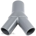Suiden Dust Collector 2 Branch Pipe No. 1 Φ100 to Φ75 (Pipa Cabang)