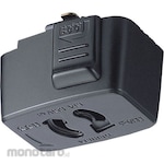 Toshiba Lighting & Technology Prevention Outlet Plug (For Lighting Rail)