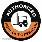 NMC Authorized Forklift Operator Label