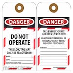 NMC Danger Do Not Operate Tag