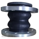 Tozen Flexible Rubber Joint Twinflex JIS 16K, Mild Steel Flange