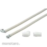 INABA DENKO Flexible Heat Insulation Drain Hose with Fitting (Selang Fleksibel)