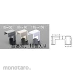 ESCO 18x30mm molding joint outer curve (plastic / ash / 10pcs