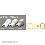 ESCO 23x54mm molding joint corner (plastic / ash / 10pcs