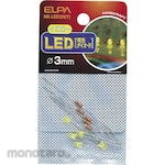ELPA (Asahi Electric) LED 3mm Yellow