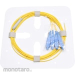 ALPSystems 4-Core Fo Cord with One End SC Connector