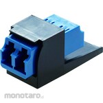Panduit Duplex LC Fiber Adapter (BU) with Module (BL) Zirc