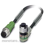 Phoenix Contact Sensor/Actuator Cable SAC-4P-M12MS/M12FR-3L