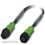Phoenix Contact Sensor/Actuator Cable SAC-4P-M12MS/M12FS P