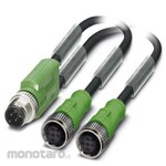 Phoenix Contact Sensor/Actuator Cable SAC-4P-M12Y