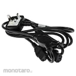 RS PRO IEC C13 x 2 Socket to GB BS1363 Plug Power Cord