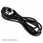 RS PRO IEC C5 Socket to GB BS1363 Plug Power Cord