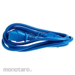 RS PRO Power Cord IEC C13 Socket to IEC C14 Plug (Kabel Power IEC)