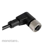 RS PRO Right Angle Female M12 to Free End Sensor Actuator Cable
