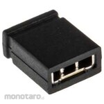 RS PRO Shorting Link Female Straight Closed Top