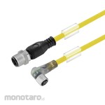 WEIDMULLER Connecting line M12 male on M8 socket with LED