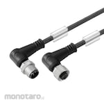 WEIDMULLER Sensor/actuator Cables (M12 male on M12 socket) Angled on Angled
