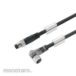 WEIDMULLER Sensor/actuator Cables Connecting line (M8 male on M8 socket with LED-Straight on Angled