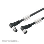 WEIDMULLER Sensor/actuator Cables Connecting line (M8 male on M8 socket-Angled on Angled