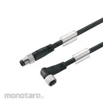 WEIDMULLER Sensor/actuator Cables Connecting line (M8 male on M8 socket-Straight on Angled