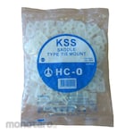 KSS WIRING ACCESSORIES Cable Ties Saddle (Pengikat / Kabel Tis)