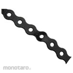 RS PRO Galvanised Steel Plastic Coated Cable Strap