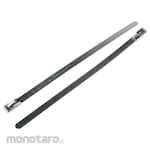 RS PRO Metallic 316 Stainless Steel Roller Ball Cable Tie