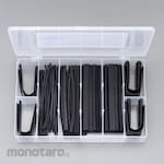 ESCO Heat shrink tube set (black / 61 pieces)