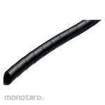 Junkosha Polyethylene spiral tube SE 29X25mm 25m black