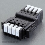 ESCO 5-pole [DC300V / 10A] screwless terminal block