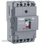 Hager Moulded Case Circuit Breaker + Trip-Fee Switch x160 40kA (MCCB)
