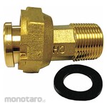 JONES STEPHENS Water Meter Coupling w/Gasket