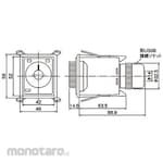 OMRON Adapter for Embedded Mounting
