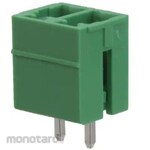 RS PRO PCB terminal block, 3.5mm pitch, 1 row, 2 poles