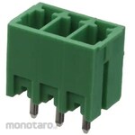 RS PRO PCB terminal block, 3.5mm pitch, 1 row, 3 poles